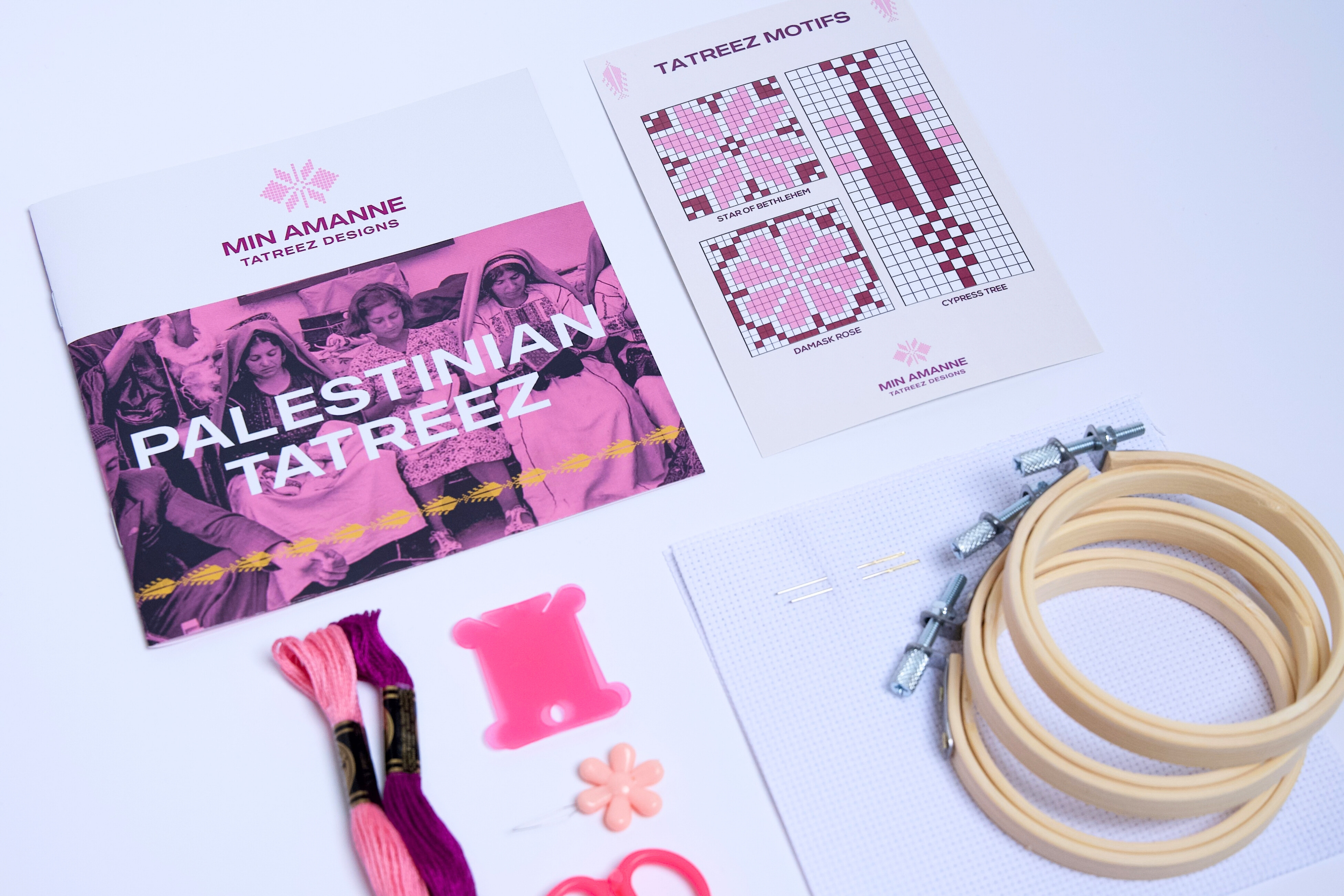 Beginner Tatreez Cross Stitch Kit