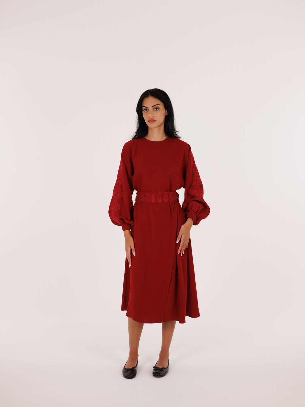 Kharaz w Saru - Belted Dress