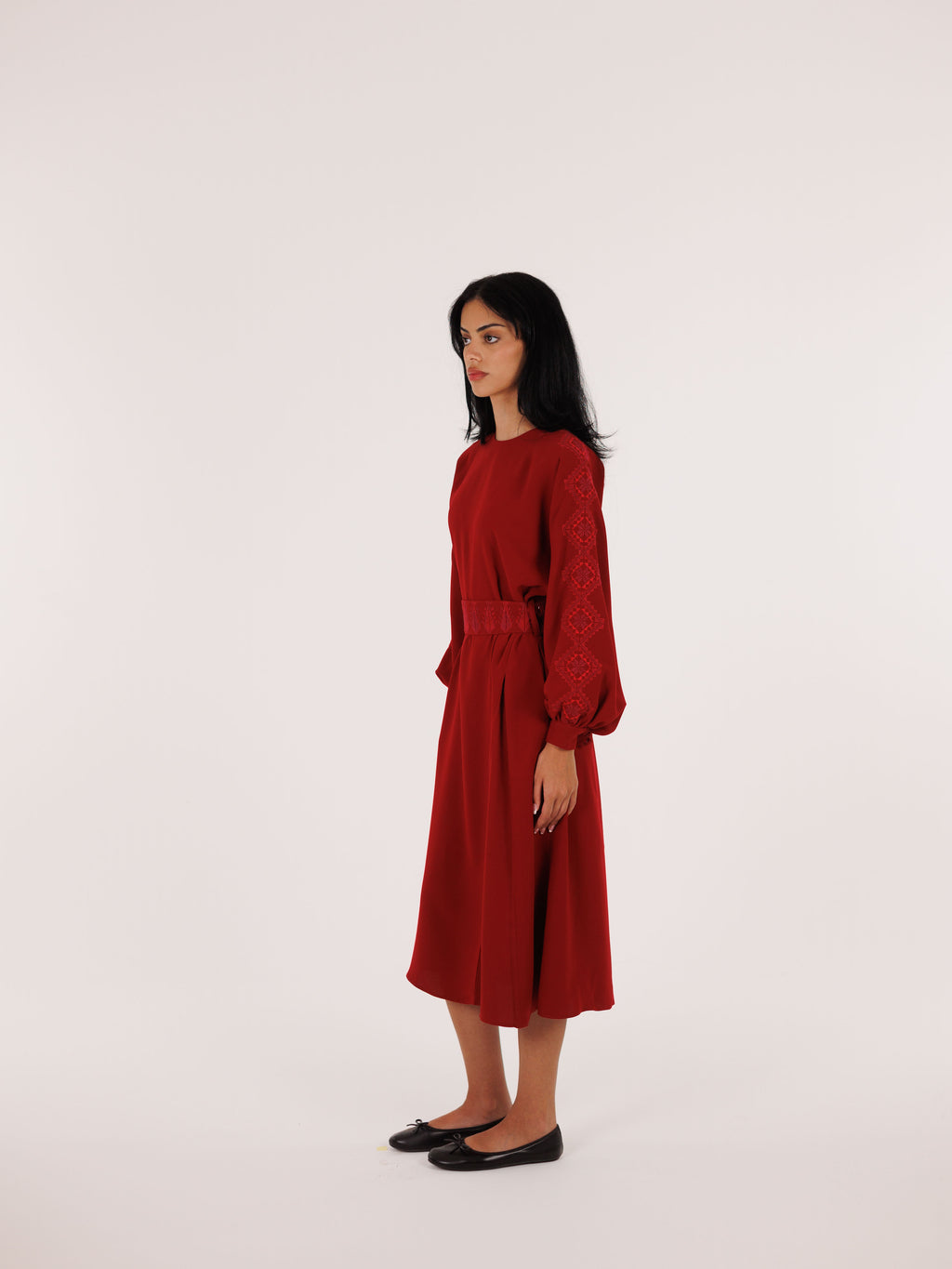 Kharaz w Saru - Belted Dress