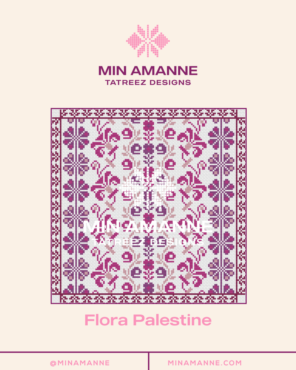 Flora Palestine Pattern