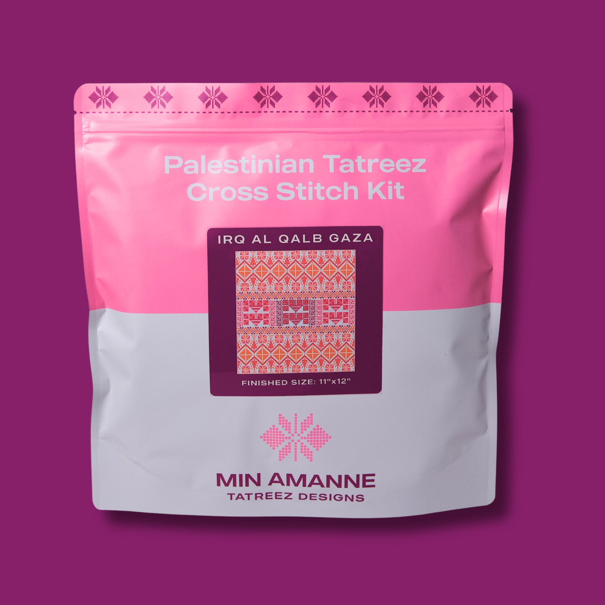 Irq Al Qalb Gaza Tatreez Kit