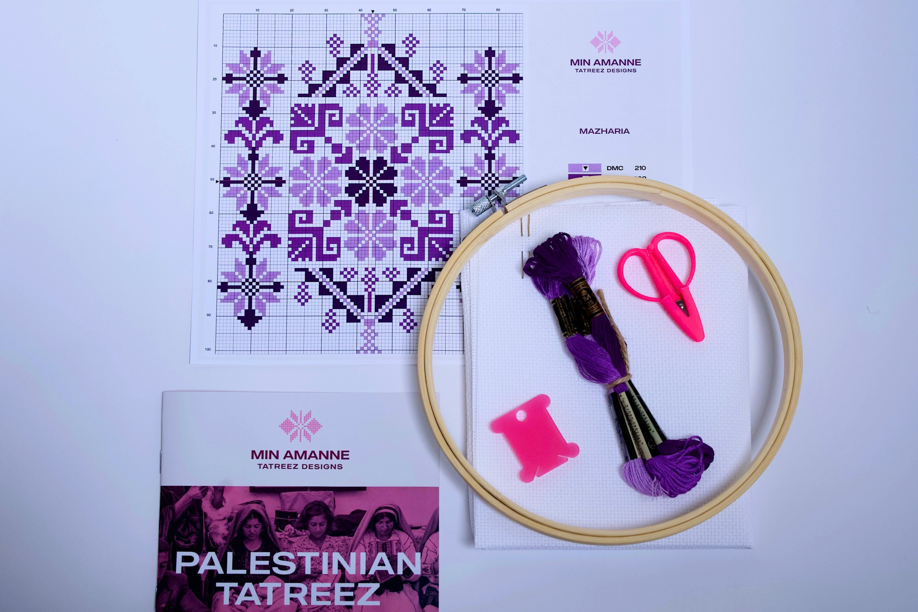 Mazharia Tatreez Kit