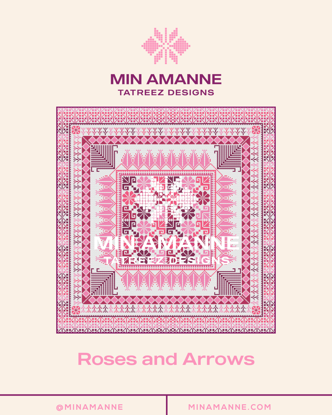 Roses and Arrows Pattern