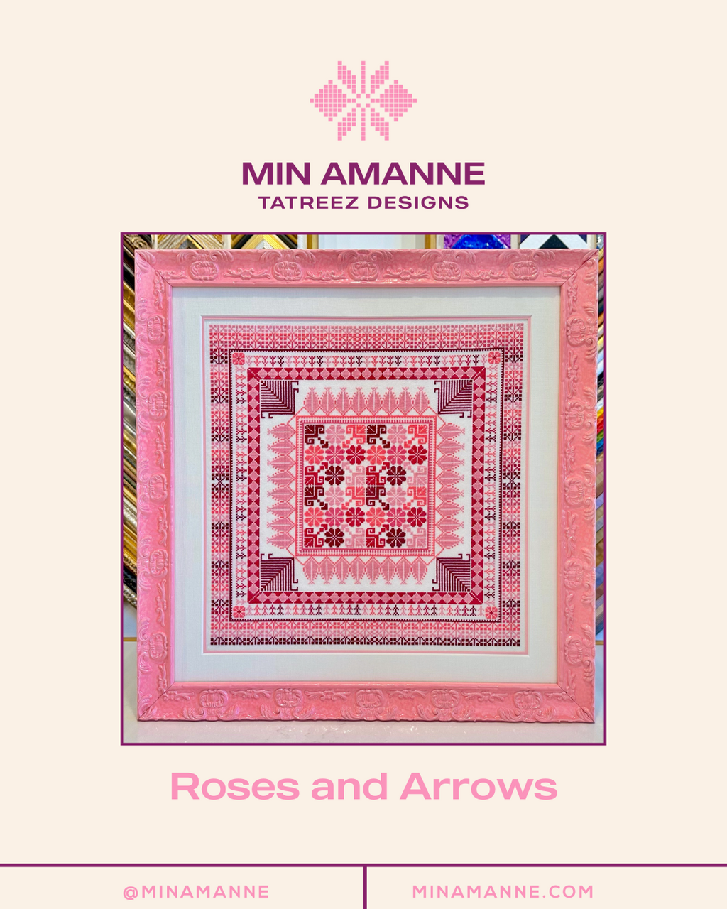 Roses and Arrows Pattern