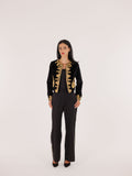 Cropped Taqsirah Jacket - Black