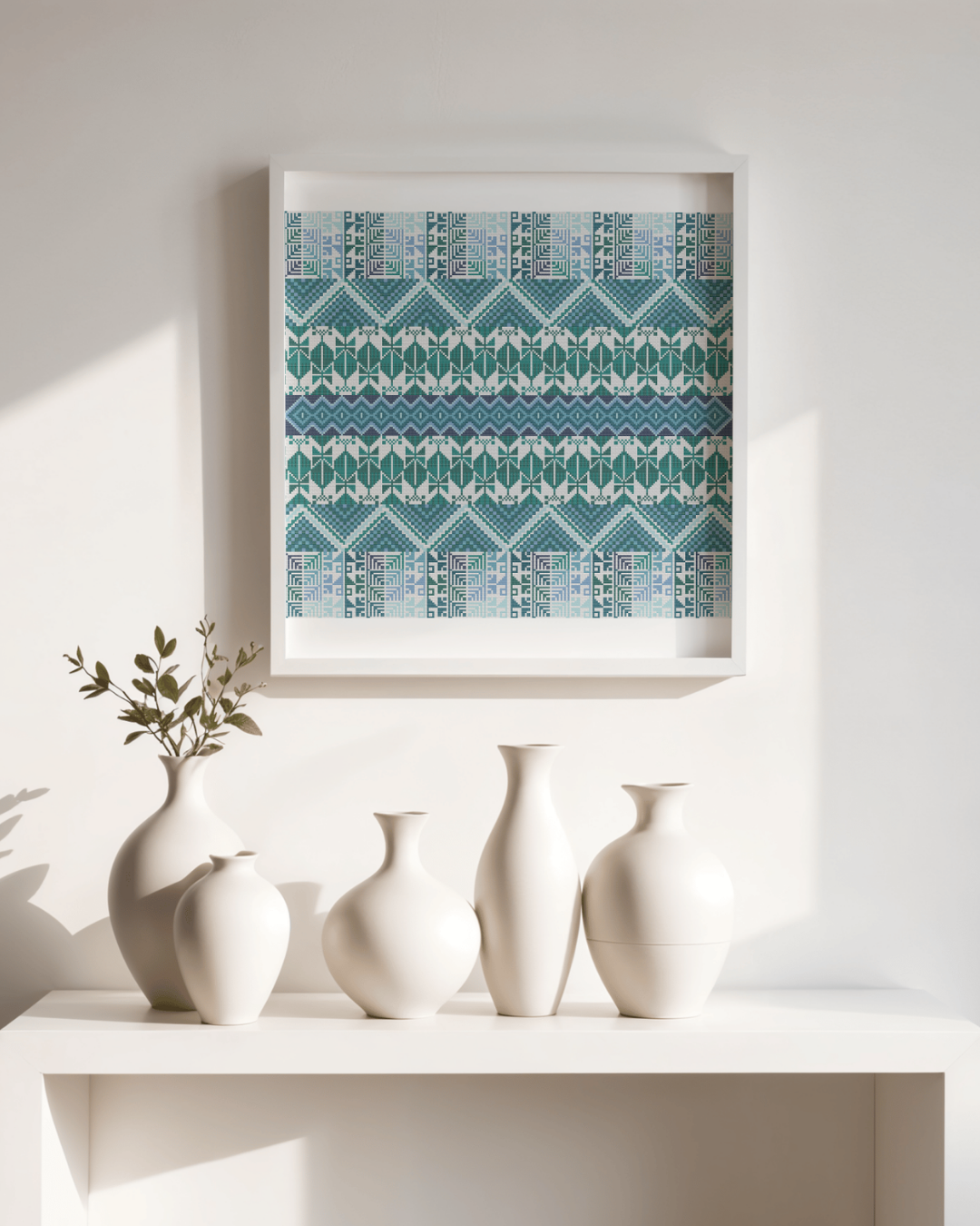 Maya w Ard Gaza Pattern