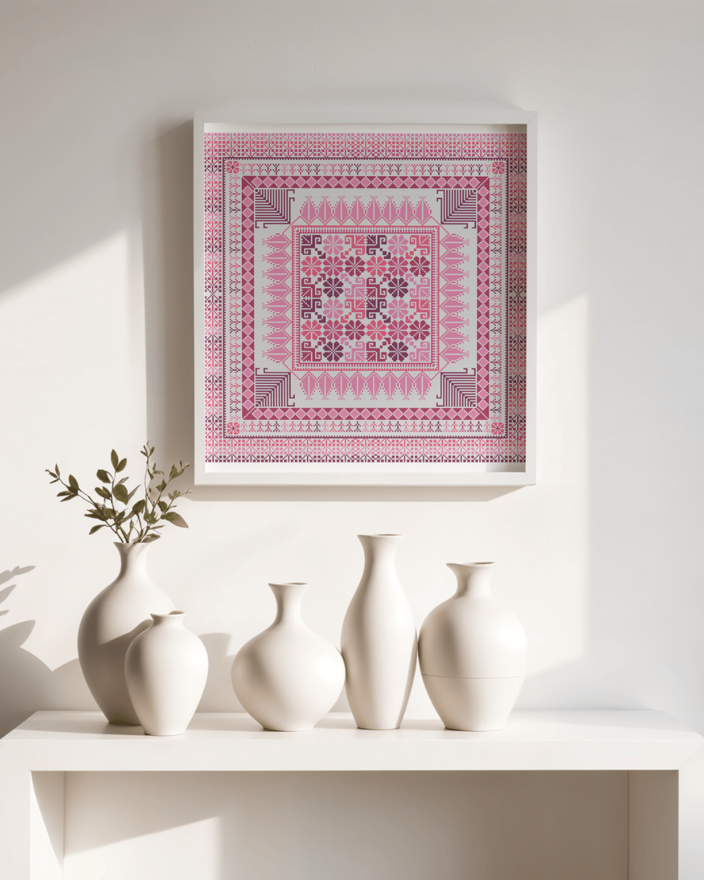 Roses and Arrows Pattern