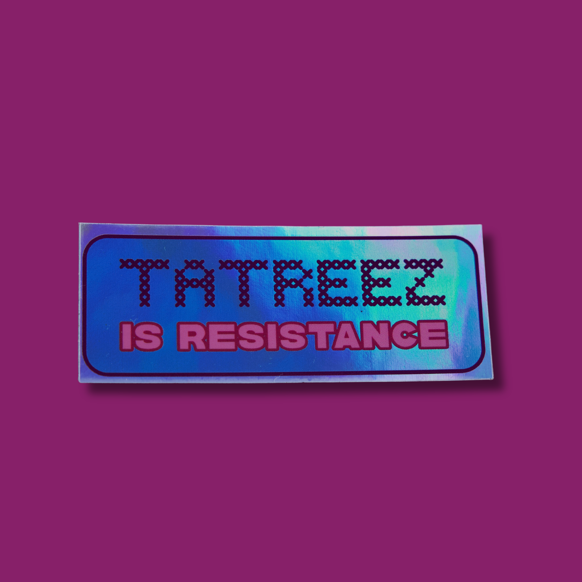 Tatreez is Resistance Sticker